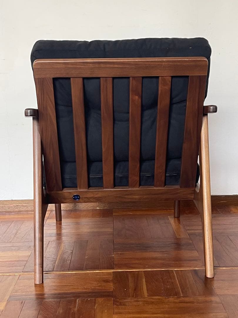 マルニ60 ウォールナット フレーム アームチェア 1シーター 1
