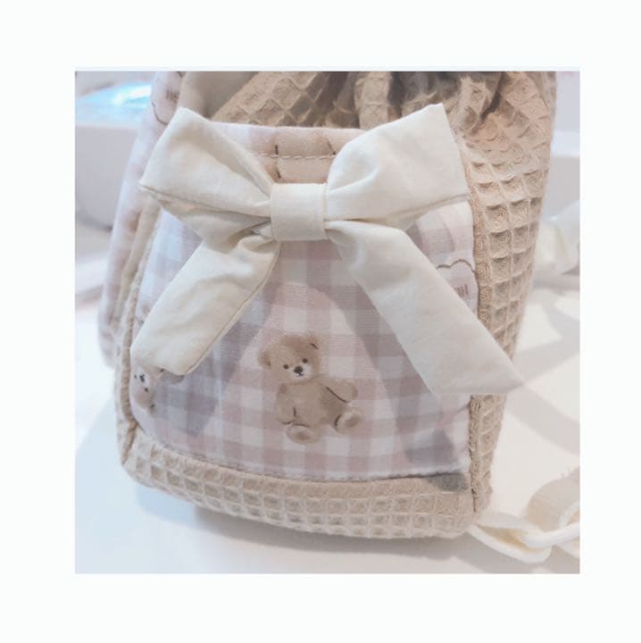 ハンドメイドスタイ　ベビーリュック  まぁちゃん