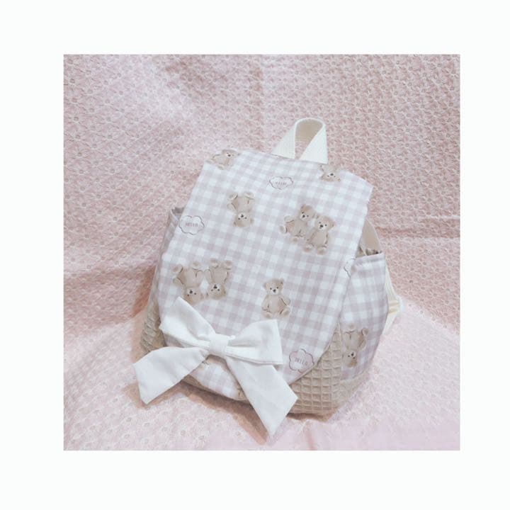 ハンドメイドスタイ　ベビーリュック  まぁちゃん