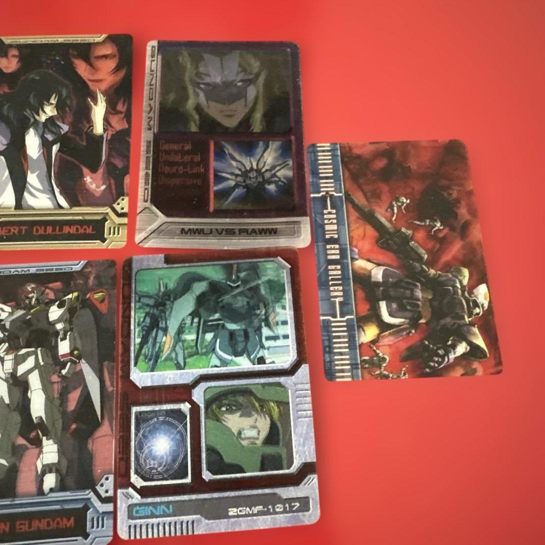 トレカ ガンダムシートアニメキャラクターカードセット