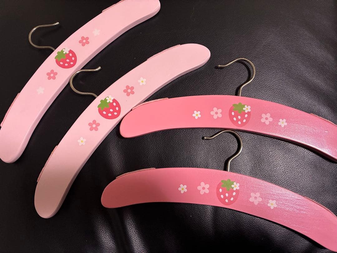 マザーガーデン　野いちごハンガースタンド　ハンガー付き　ハンガーポール