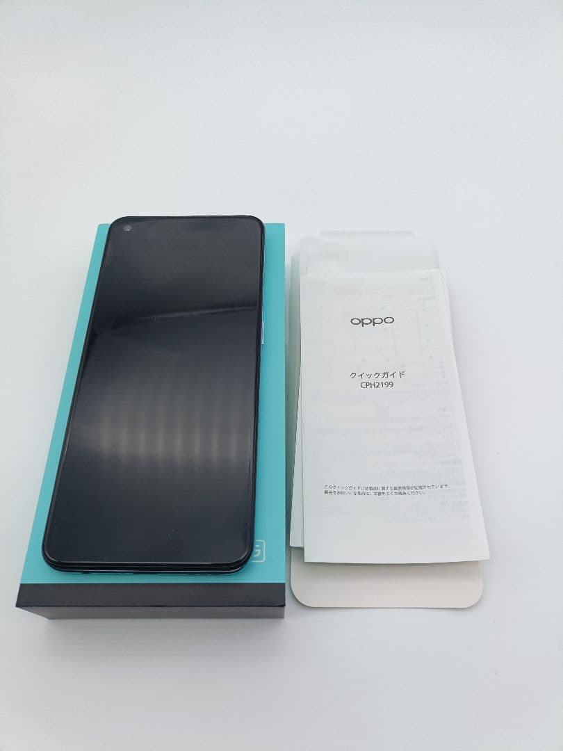 OPPO Reno5 A 本体 アイスブルー SIMフリー