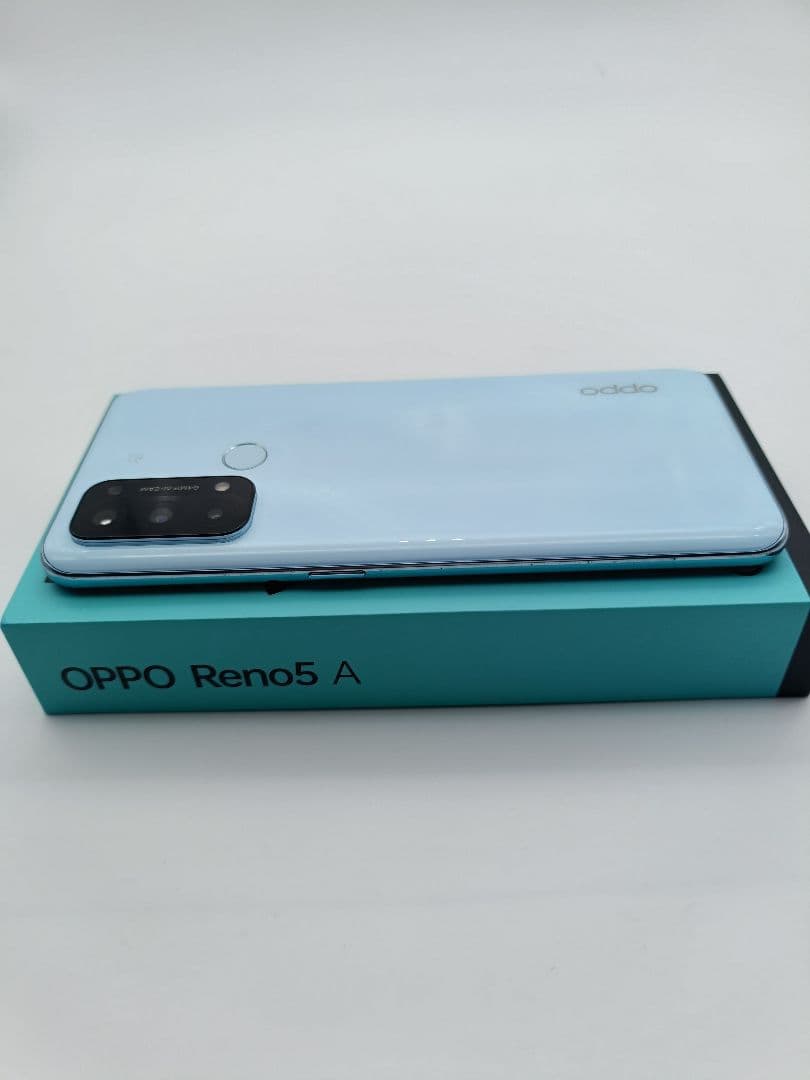 OPPO Reno5 A 本体 アイスブルー SIMフリー
