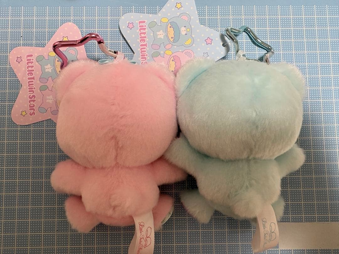 サンリオ　キキララ　リトルツインスターズ　きぐるみマスコットキーホルダー　くま