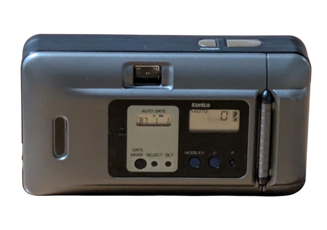 n  コニカ BIG mini BM-201 コンパクトフィルムカメラ