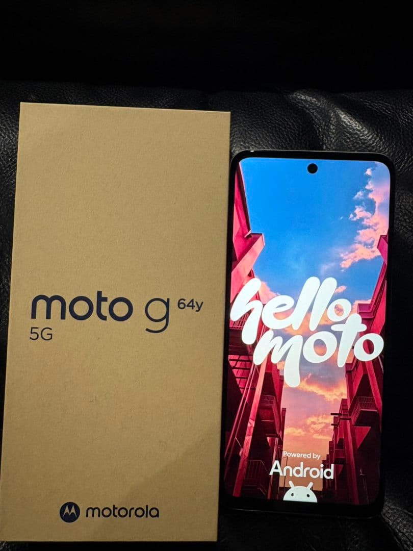 motorola moto g 64y 5G ホワイト 元箱付き