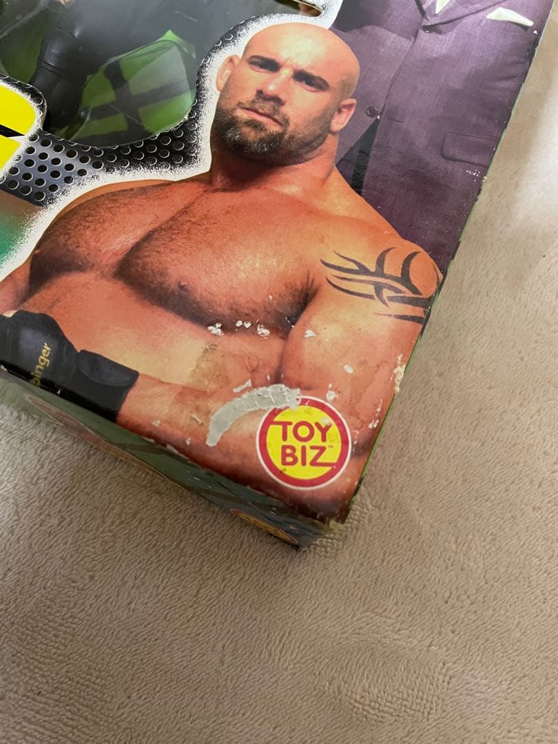 WCW WWE WWF プロレスフィギュアミーンジーン、ナッシュ、ゴールドバーグ