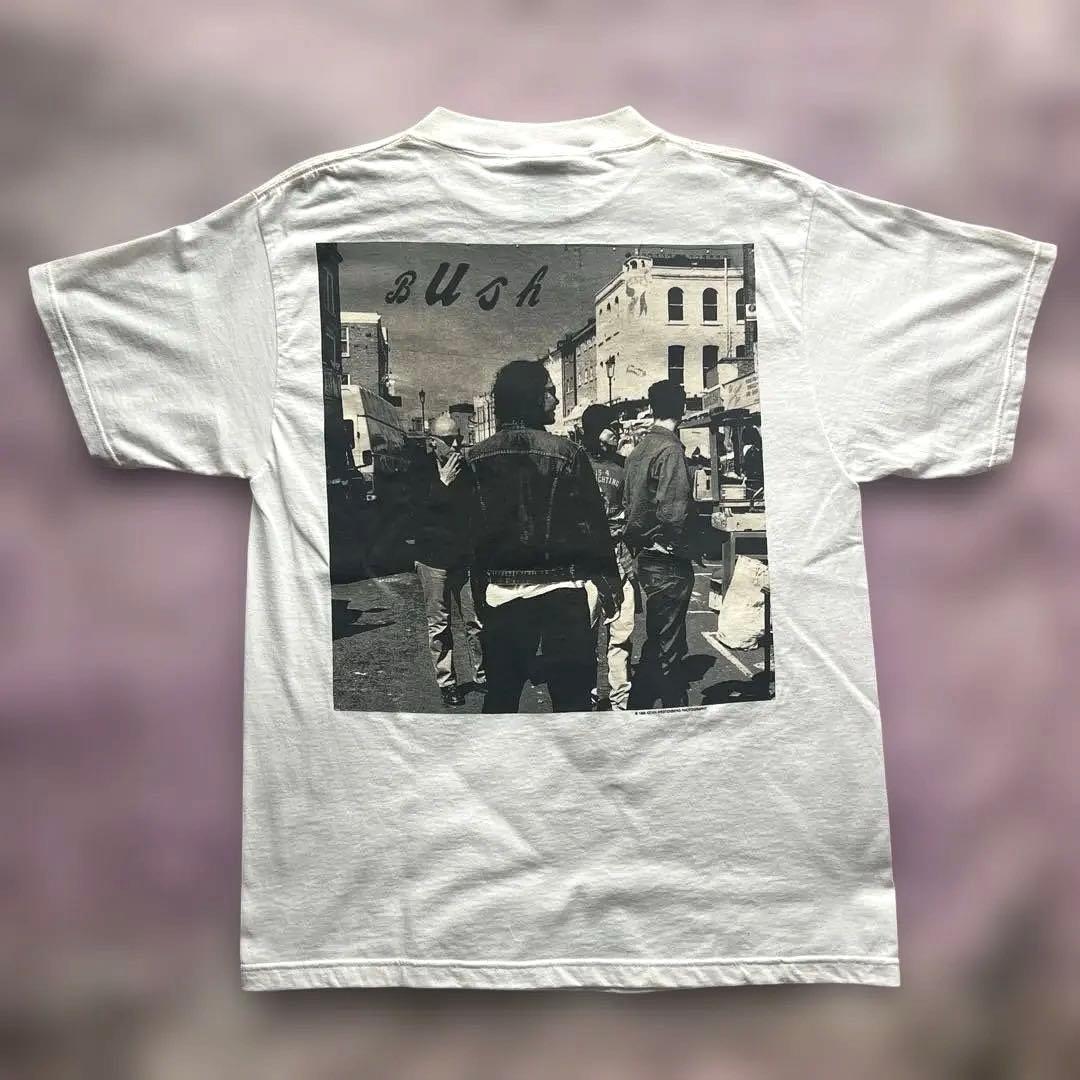 BUSH グラフィック Tシャツ ホワイト