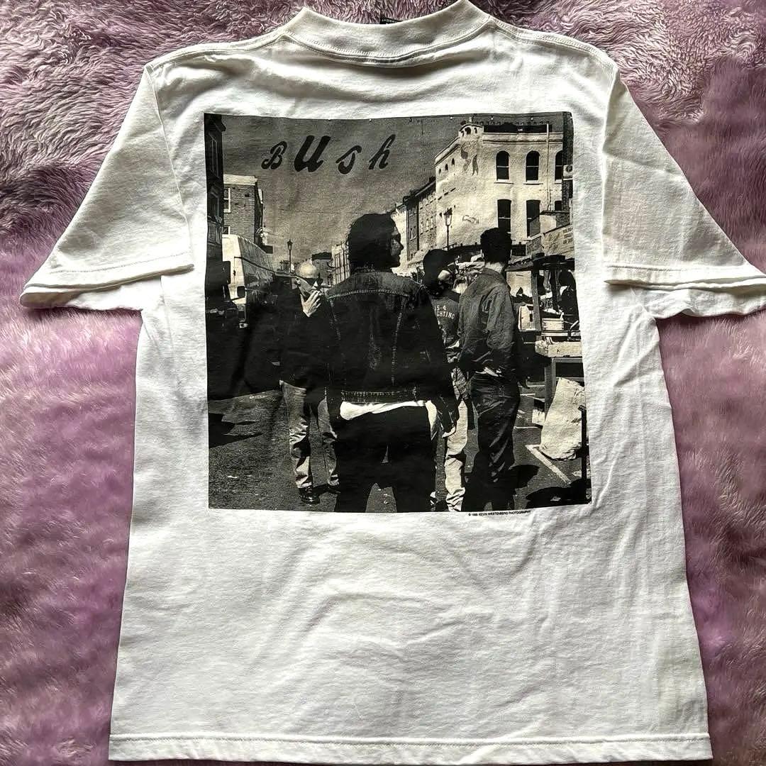 BUSH グラフィック Tシャツ ホワイト