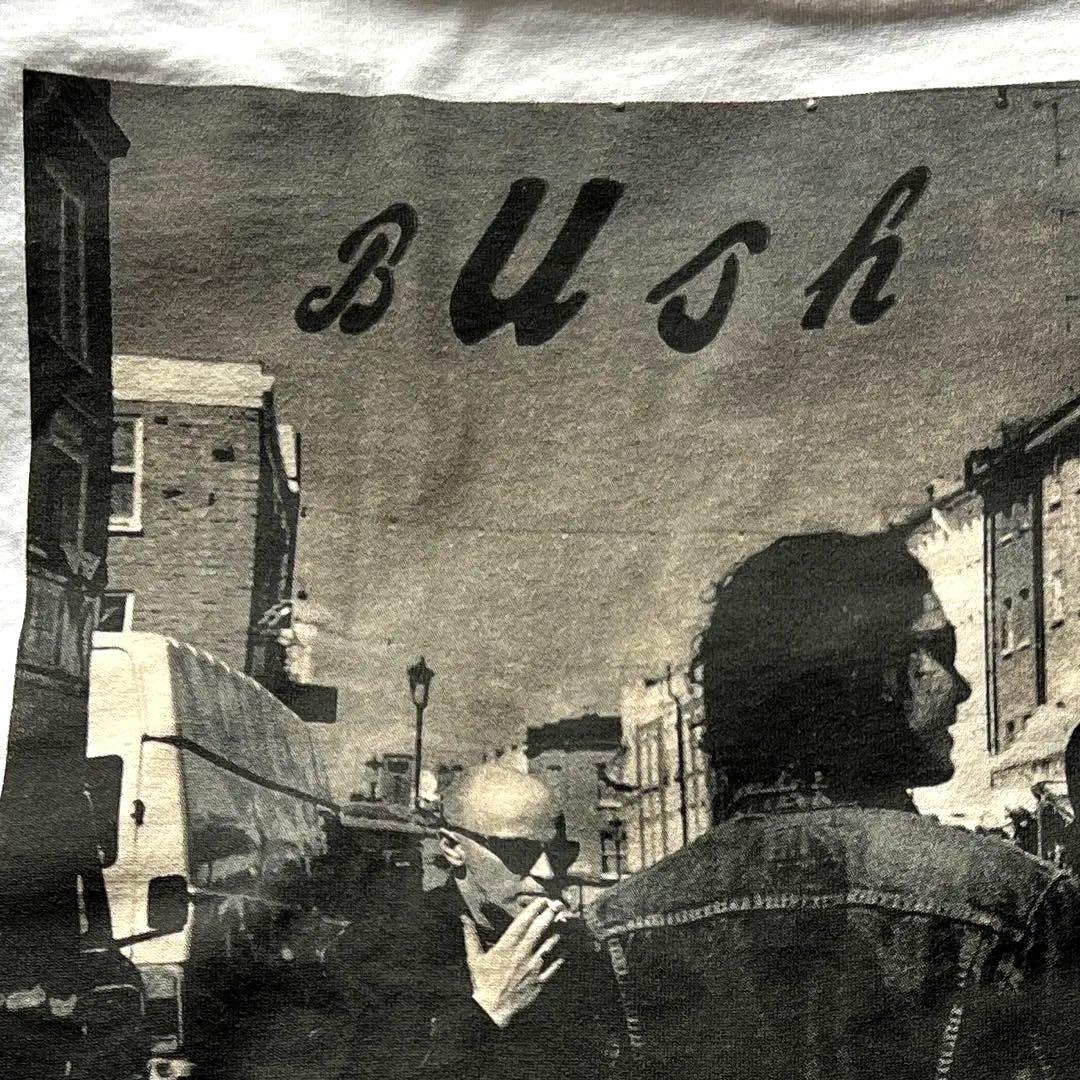 BUSH グラフィック Tシャツ ホワイト