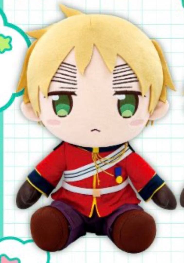 タイクレ限定　ヘタリア　World★Stars BIGぬいぐるみ　4セット