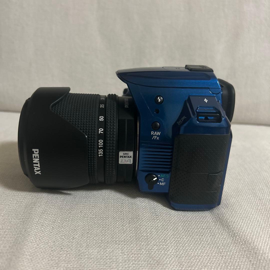 値下げ　ジャンク品　PENTAX k-30 クリスタルブルー　動作未確認