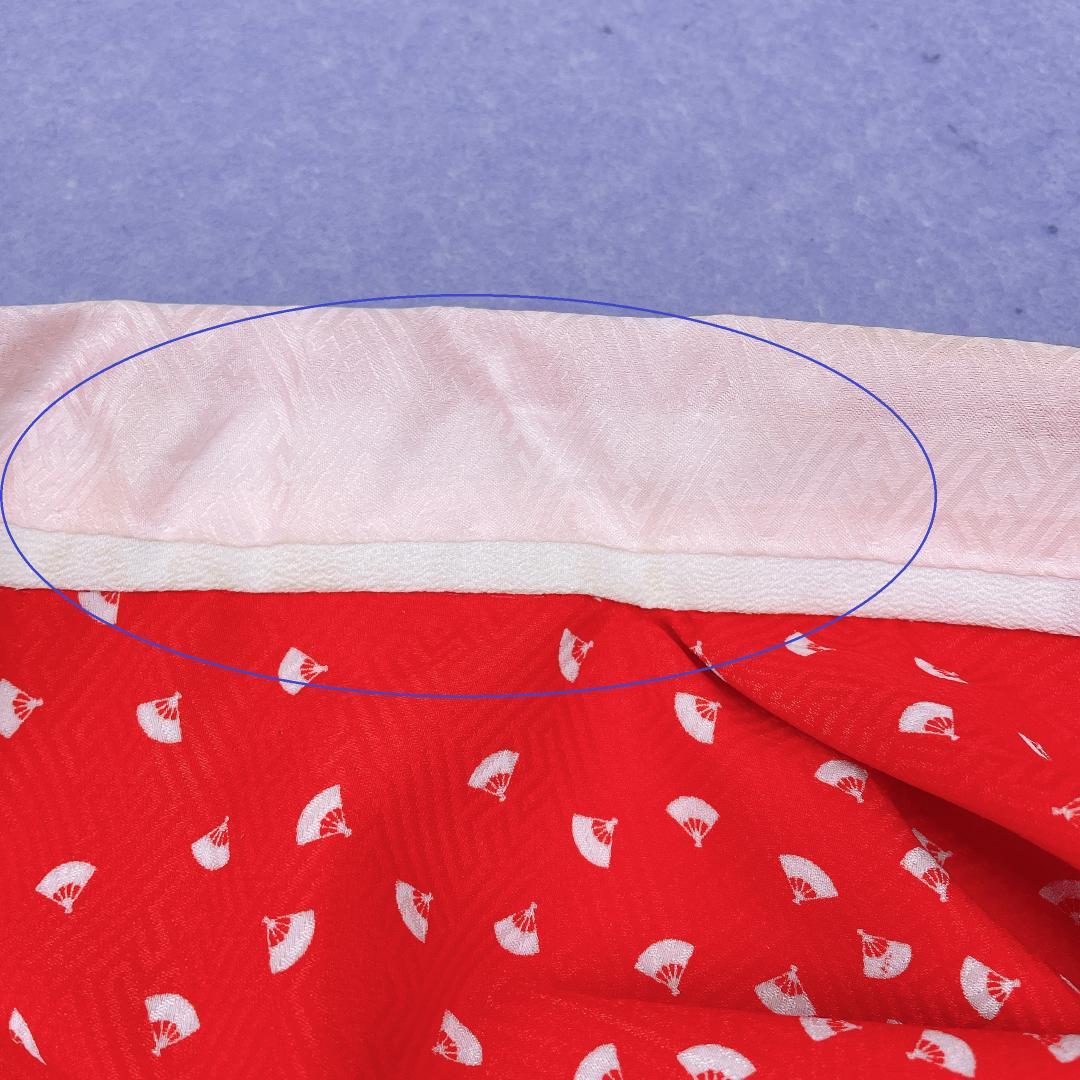 Y★4010★ 子供着物 七五三 女の子 四つ身 襦袢付き