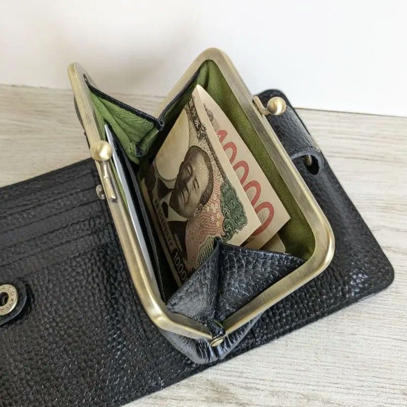 ミカさん　がま口お財布