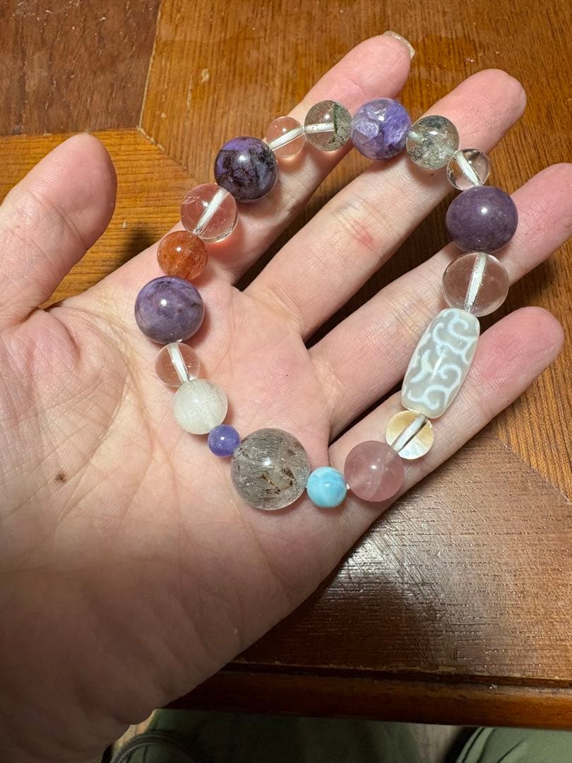 天珠の組み合わせブレスレット