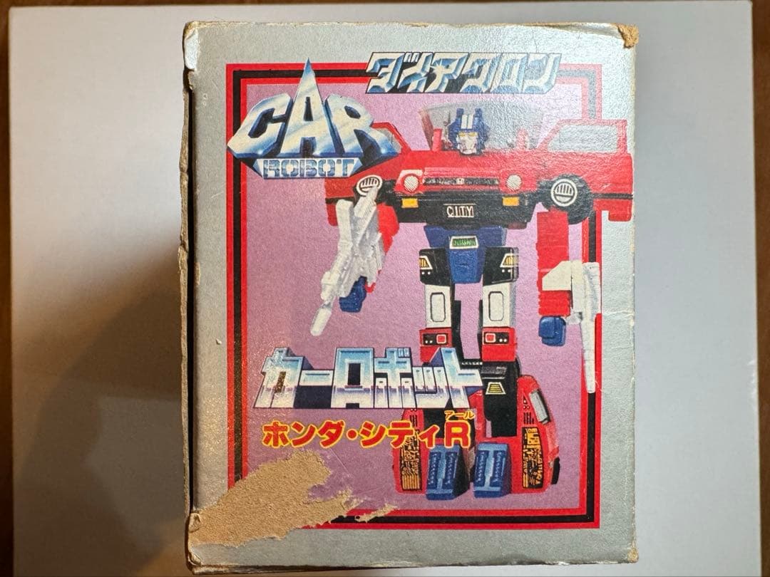【当時物】旧タカラ ダイアクロン カーロボット ホンダシティ