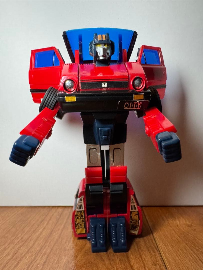 【当時物】旧タカラ ダイアクロン カーロボット ホンダシティ