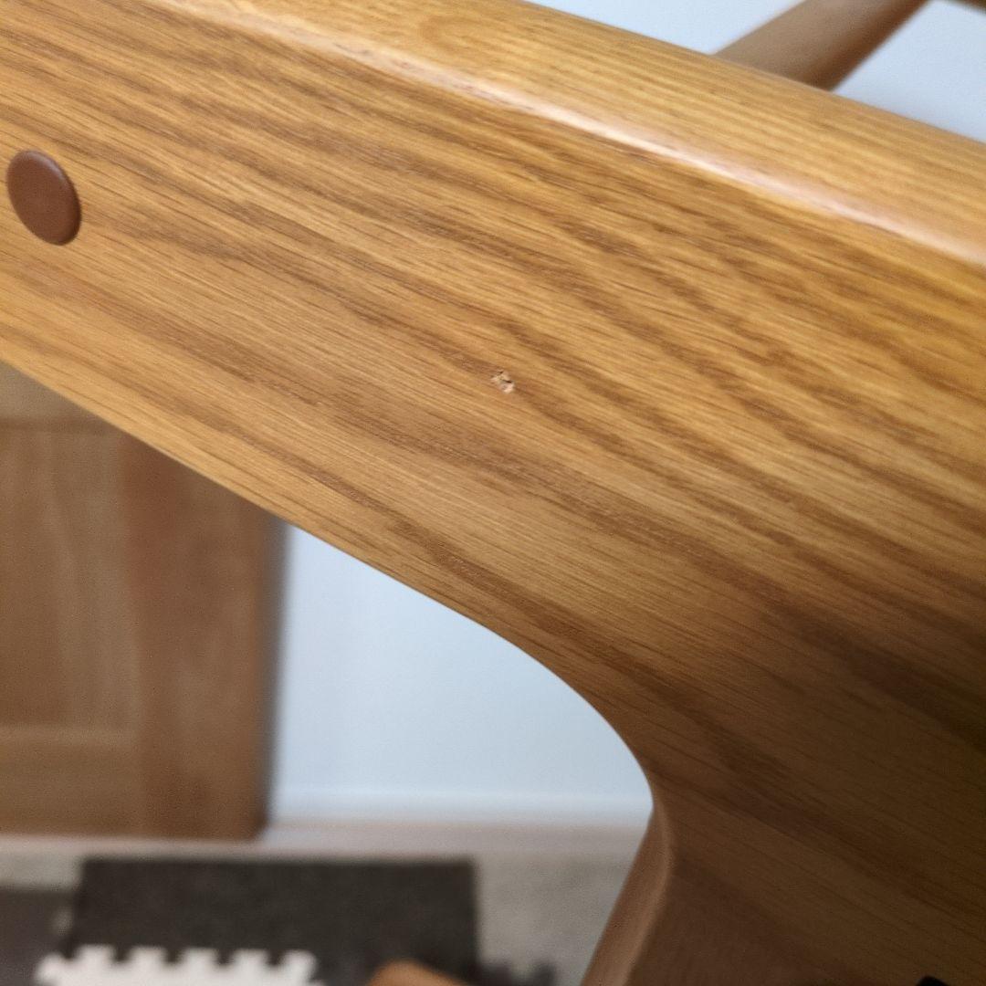 引き取り希望【カリモク】キッズ　木製ハンガーラック　キャスター付