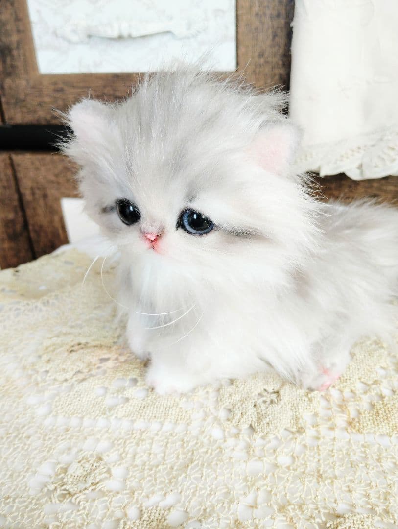 ミヌエット子猫♡ひなちゃん♡アートドール♡ぬいぐるみ♡
