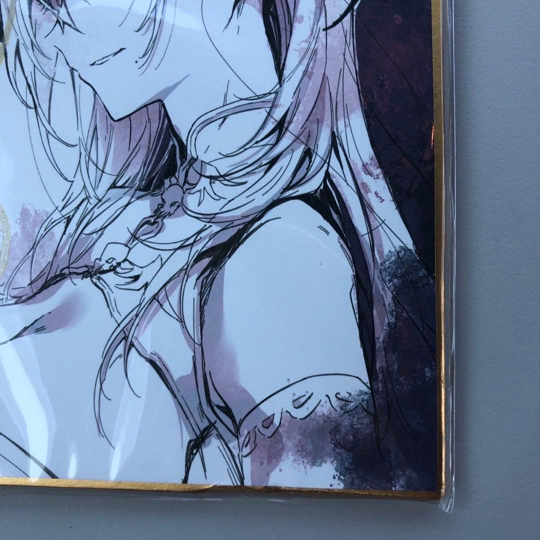 Vtuber 飯田ぽち。 3D化記念グッズ　直筆サイン色紙 メロンブックス