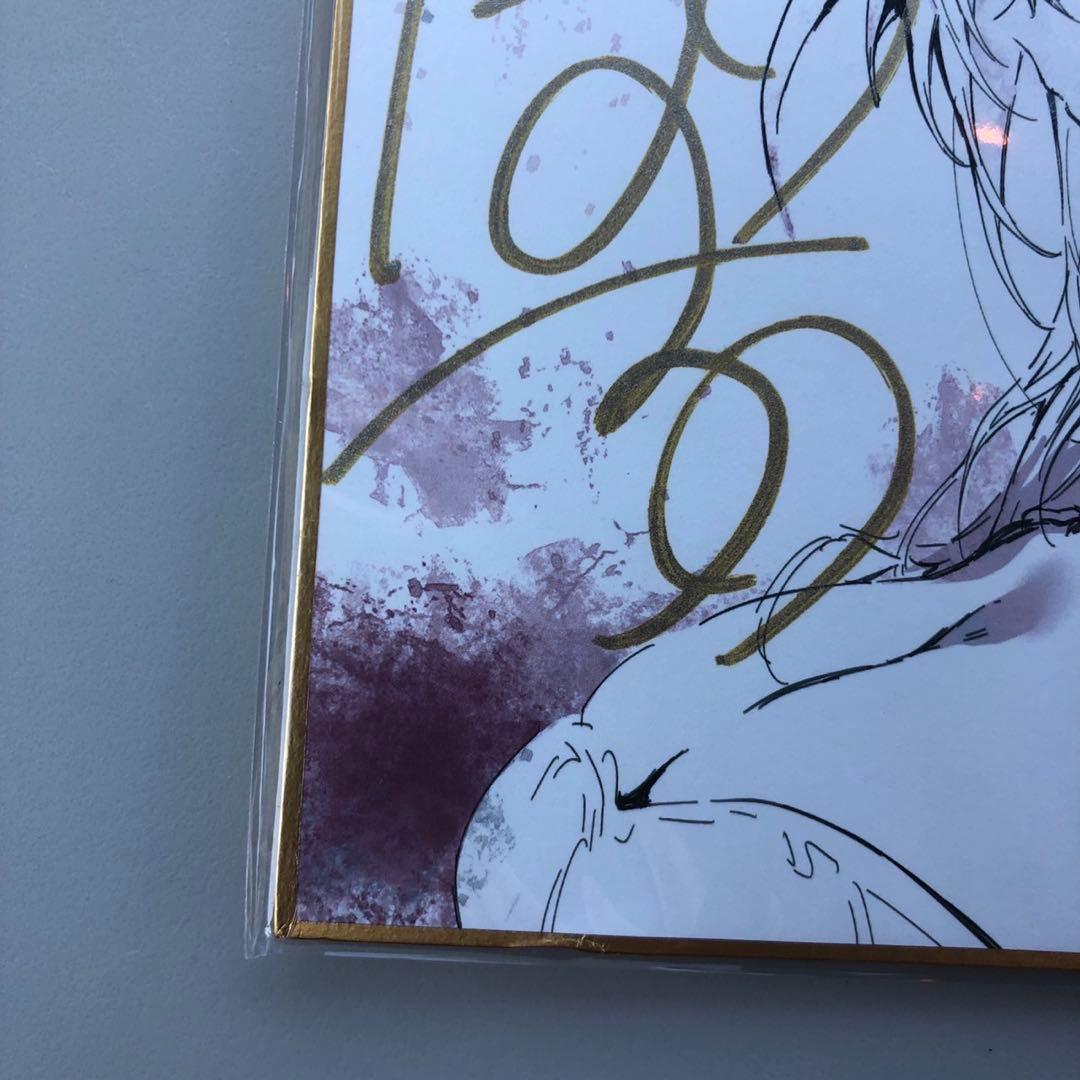 Vtuber 飯田ぽち。 3D化記念グッズ　直筆サイン色紙 メロンブックス