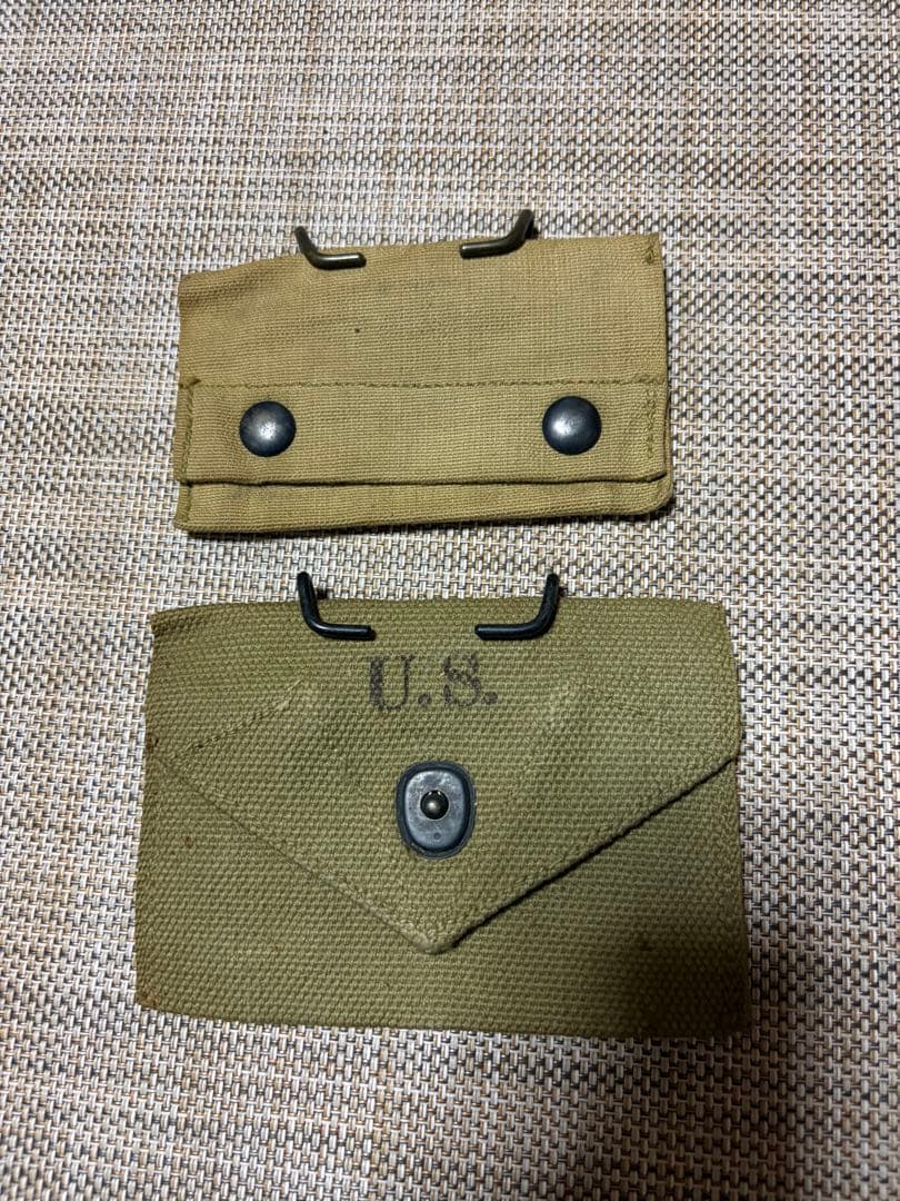 1943年製 U.S.カーキキャンバスポーチ