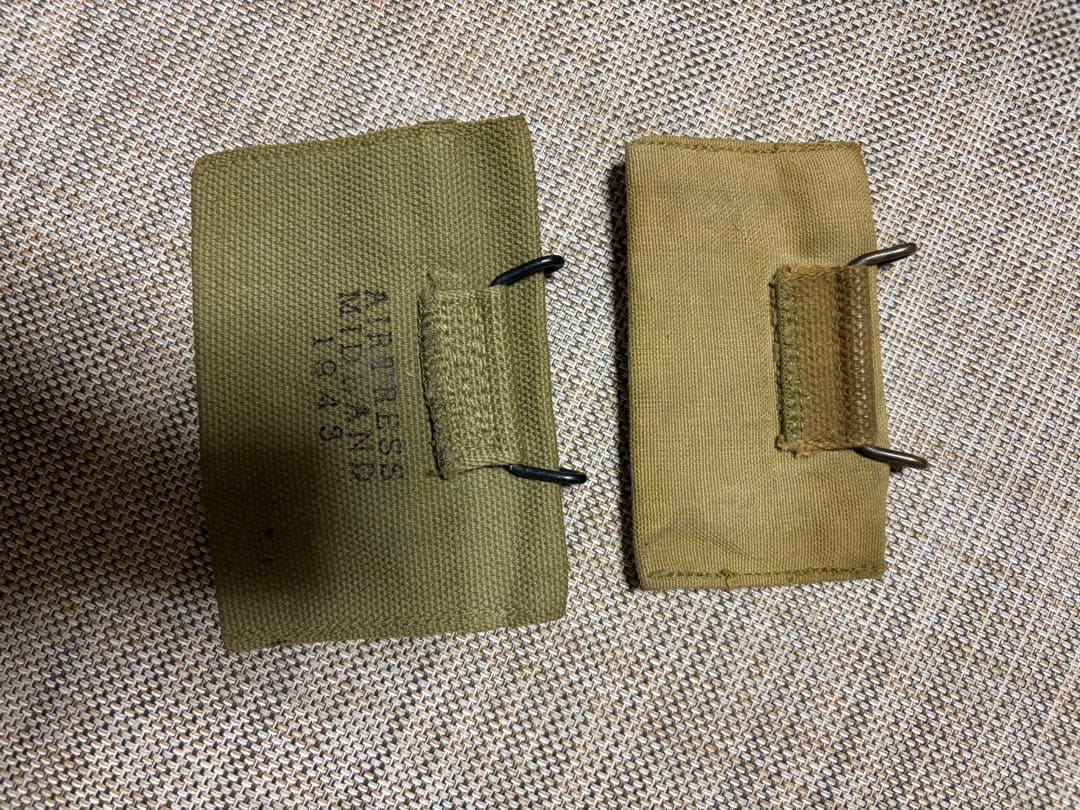 1943年製 U.S.カーキキャンバスポーチ