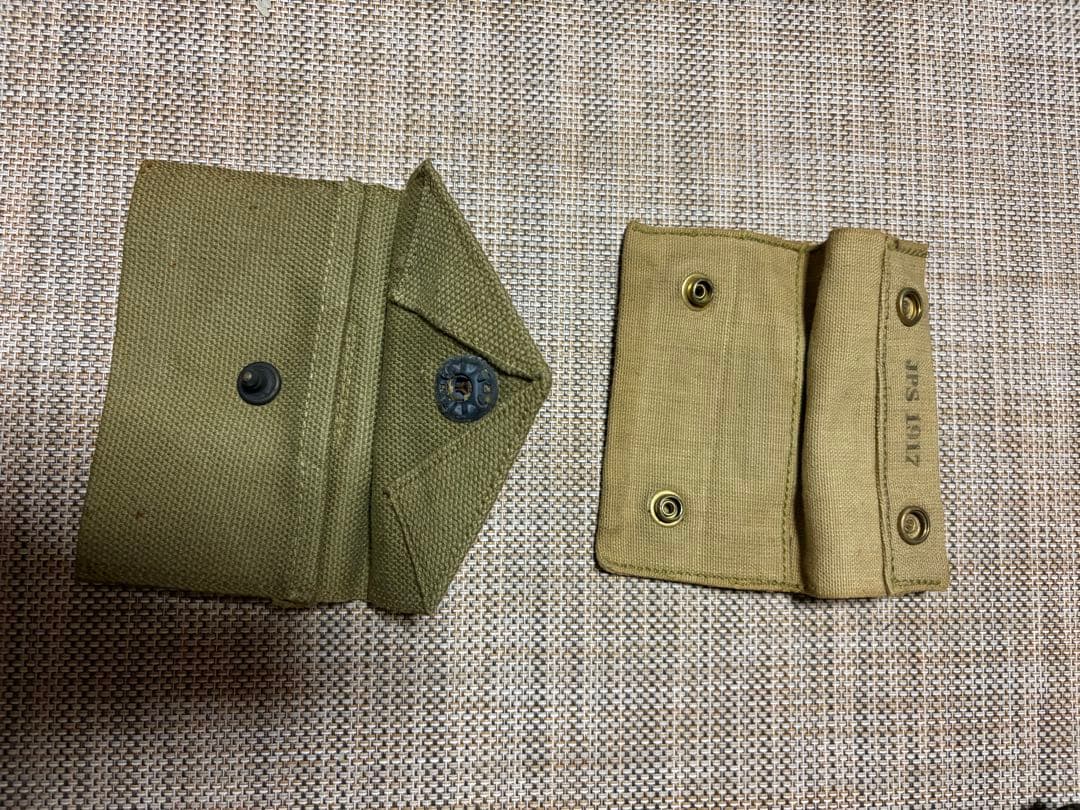1943年製 U.S.カーキキャンバスポーチ