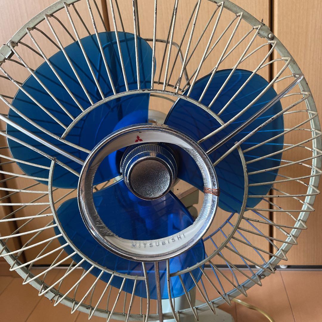 三菱　扇風機　昭和レトロ
