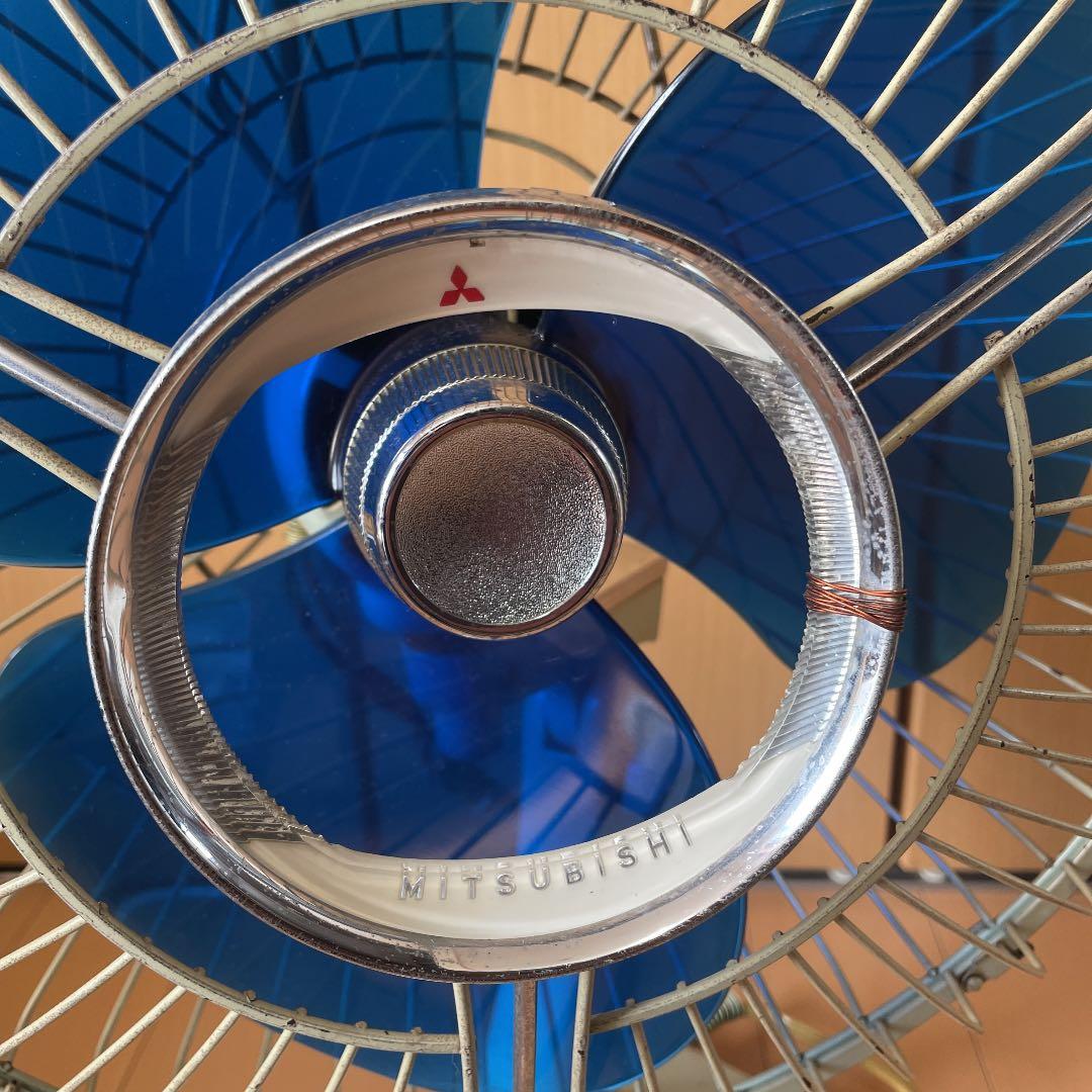 三菱　扇風機　昭和レトロ