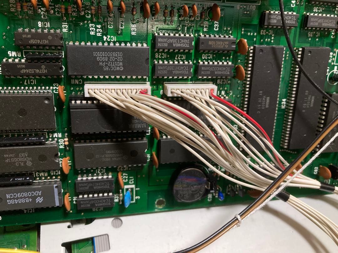 YAMAHA DX7Ⅱ-FD シンセサイザー キーボード ヤマハ 0802②