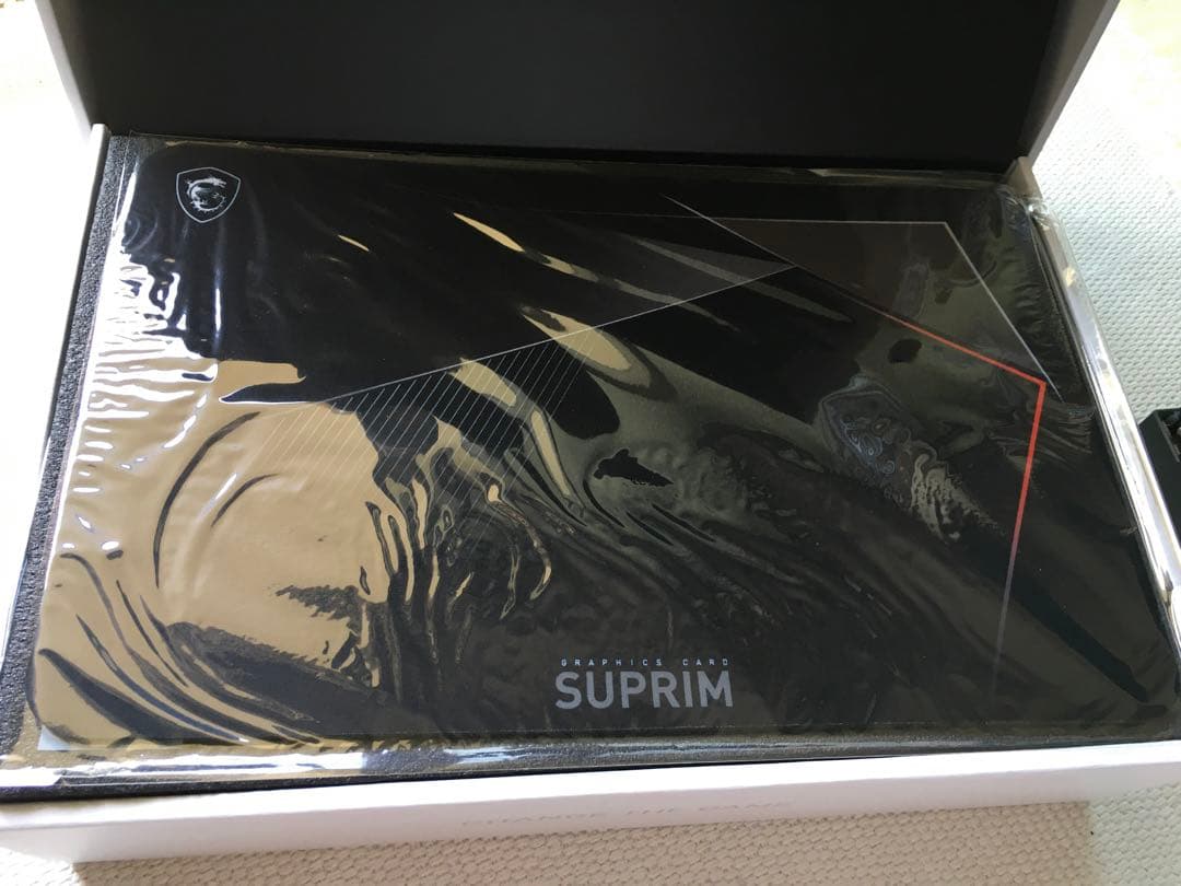 GeForce RTX 3080 Ti SUPRIM X 動作品