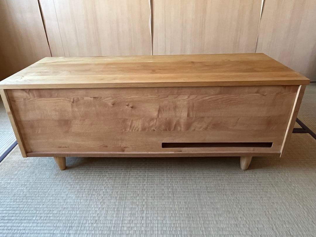 【タイムセール】MOMO NATURAL モモナチュラル　テレビボード1200
