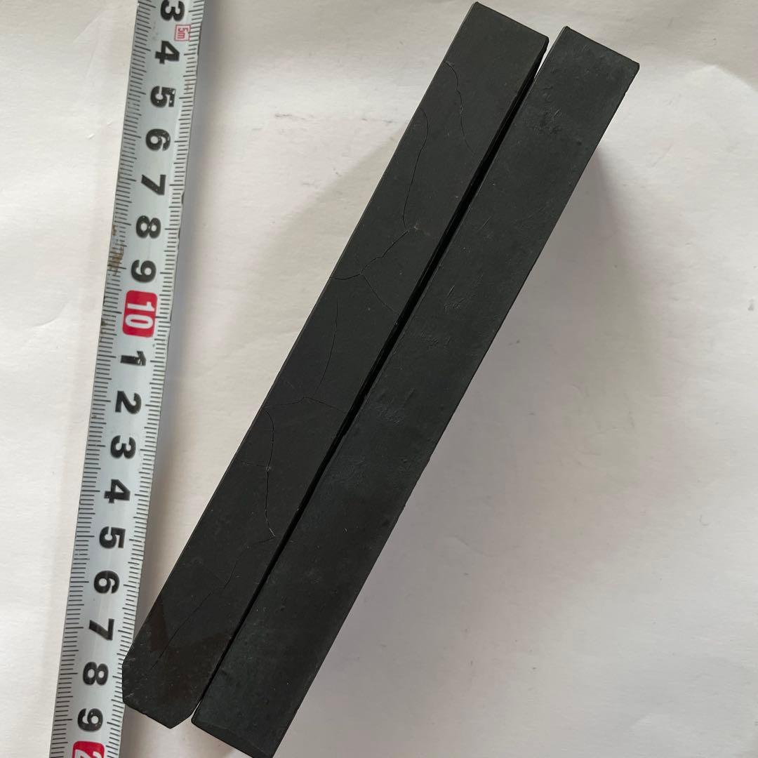 書道具　特製青墨　古墨　胡開文墨　2枚　235g