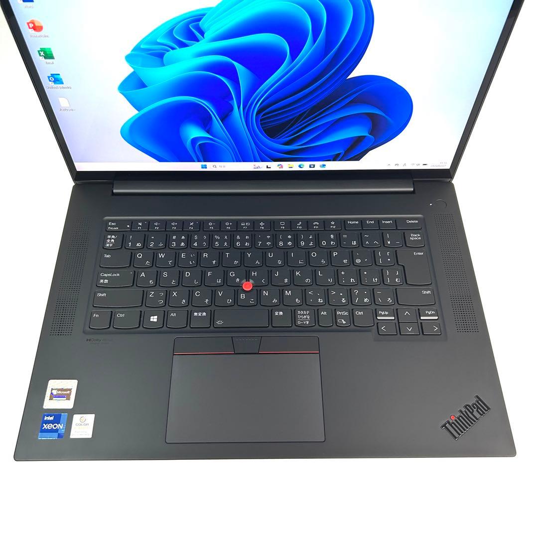超美品 Lenovo ThinkPad P1 Gen4 Xeon 32GB 4Ｋ