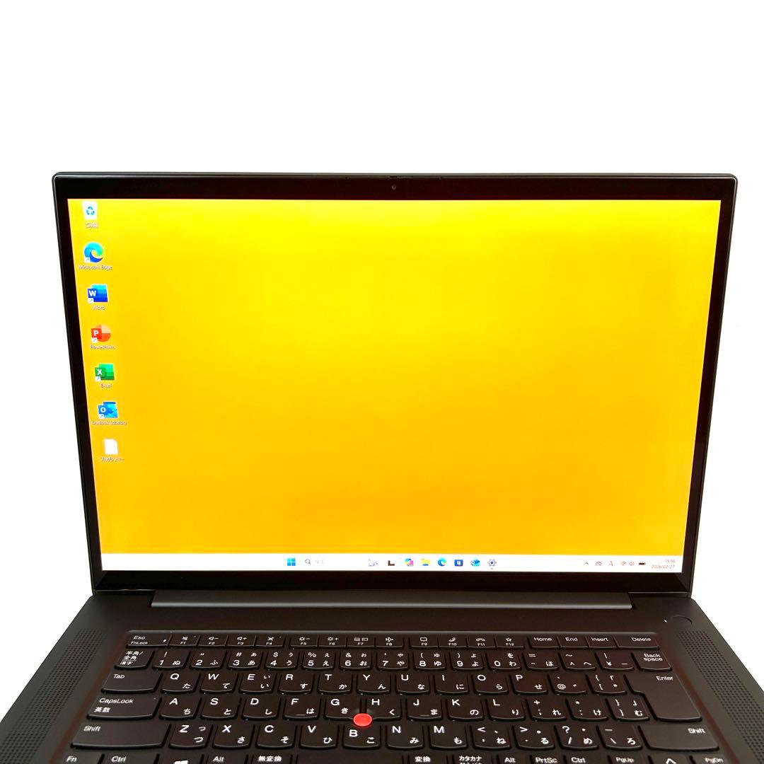 超美品 Lenovo ThinkPad P1 Gen4 Xeon 32GB 4Ｋ