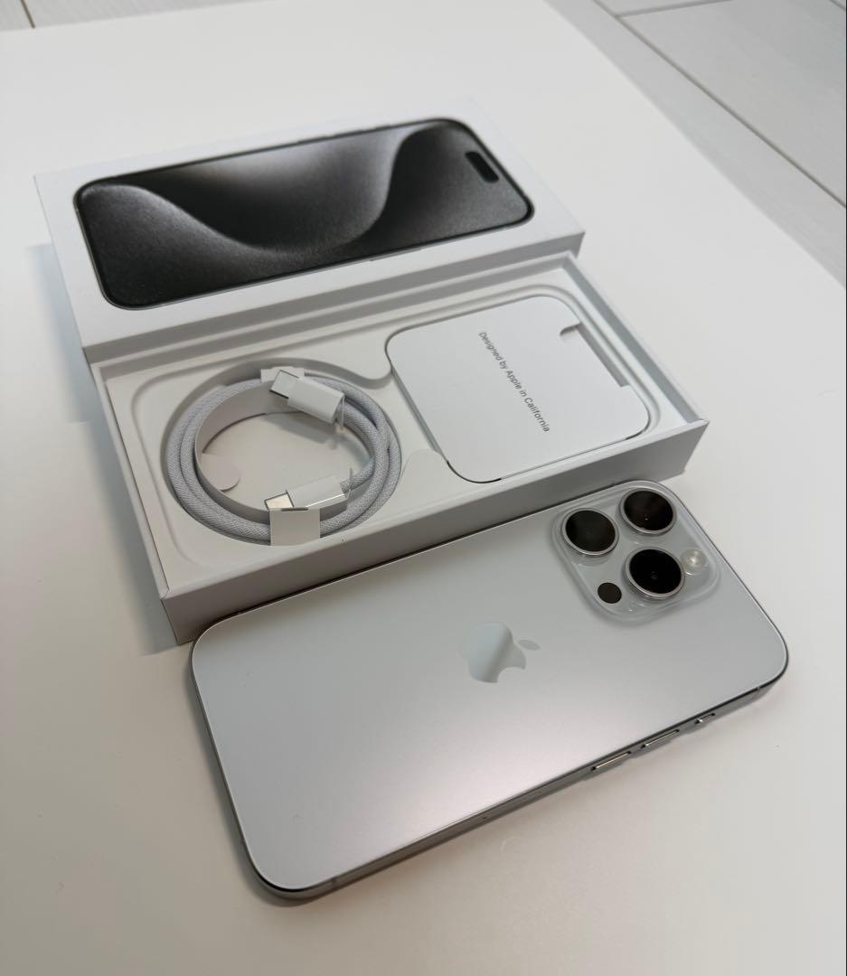 【美品】iPhone 15 Pro 128GB SIMフリー