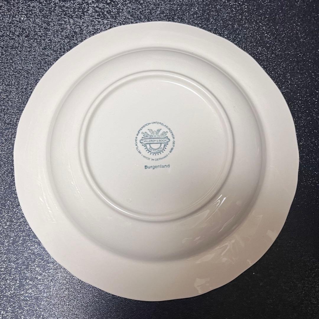 A ビレロイ＆ボッホ ブルゲンランド スーププレート 4枚 23cm