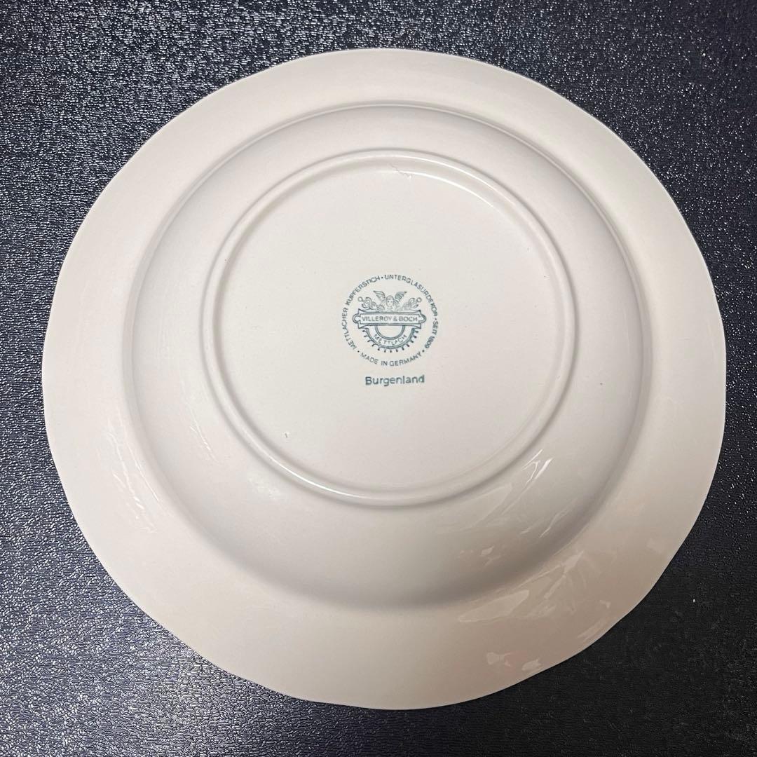 A ビレロイ＆ボッホ ブルゲンランド スーププレート 4枚 23cm