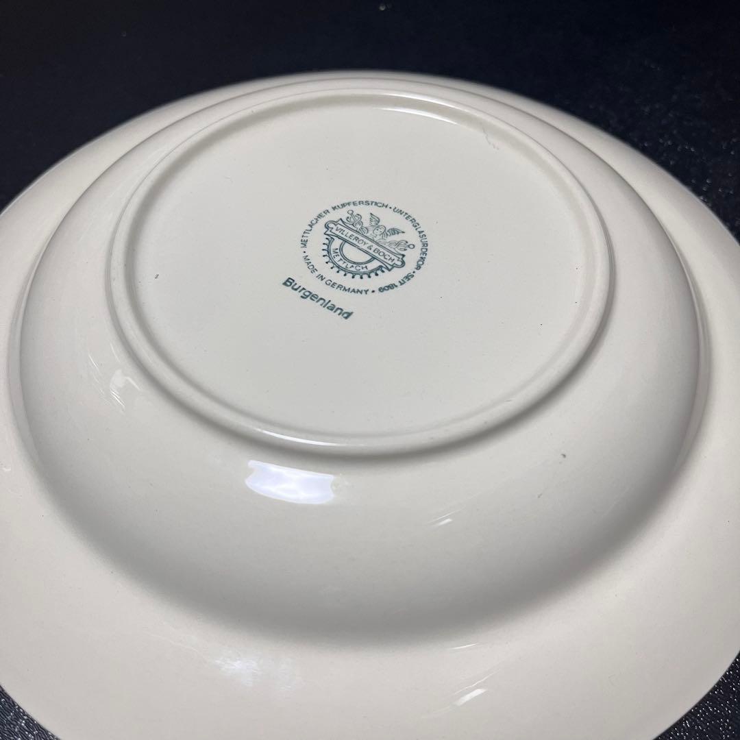 A ビレロイ＆ボッホ ブルゲンランド スーププレート 4枚 23cm