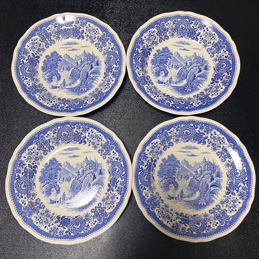 A ビレロイ＆ボッホ ブルゲンランド スーププレート 4枚 23cm