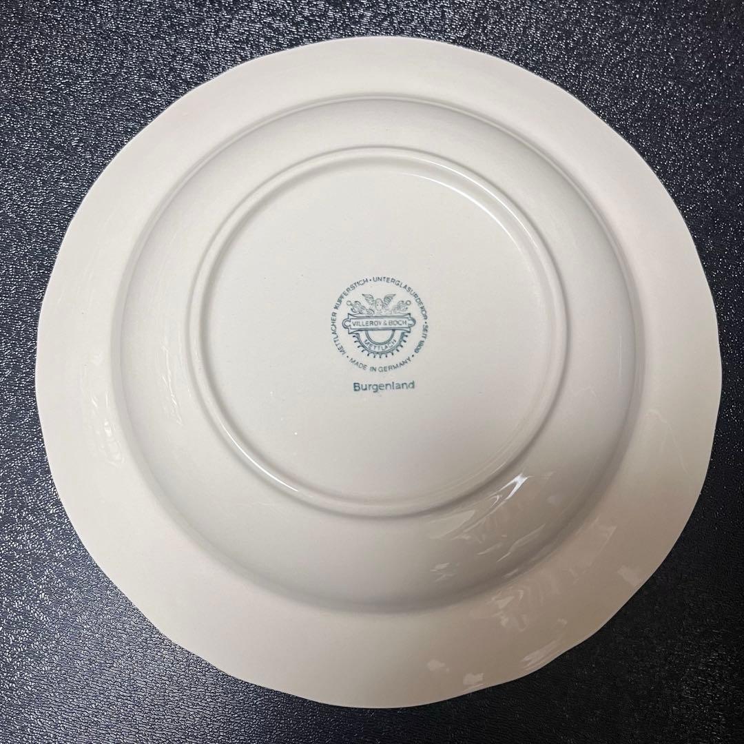 A ビレロイ＆ボッホ ブルゲンランド スーププレート 4枚 23cm