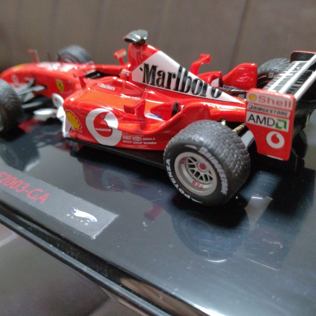 1/43 マテルエリート フェラーリ F2003-GA シューマッハ マルボロ