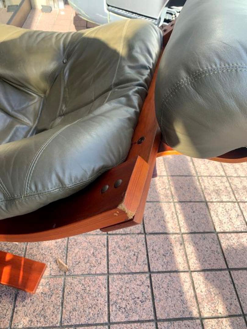 1970年代　ネロクラーケン　ヴィンテージアームチェア・オットマン