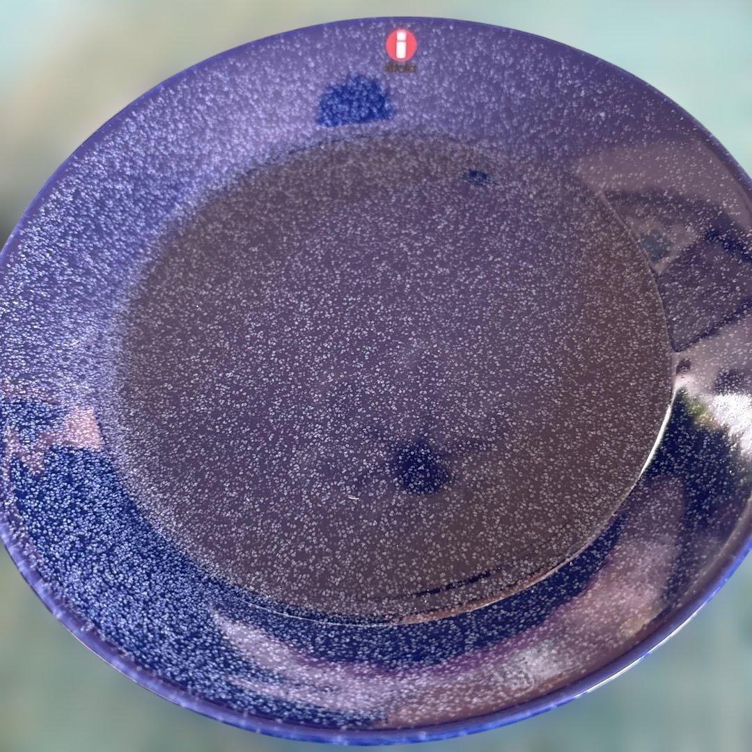 まる　(新品未使用) イッタラ　ティーマ　17cm ドッテドブルー 2枚