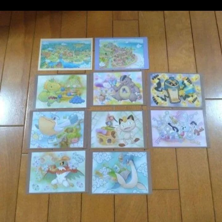 希少　ポケモン超不思議のダンジョン 特典ポストカード
