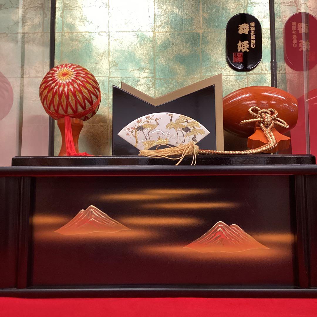 羽子板ケース　大型　30号　舞姫　オルゴール