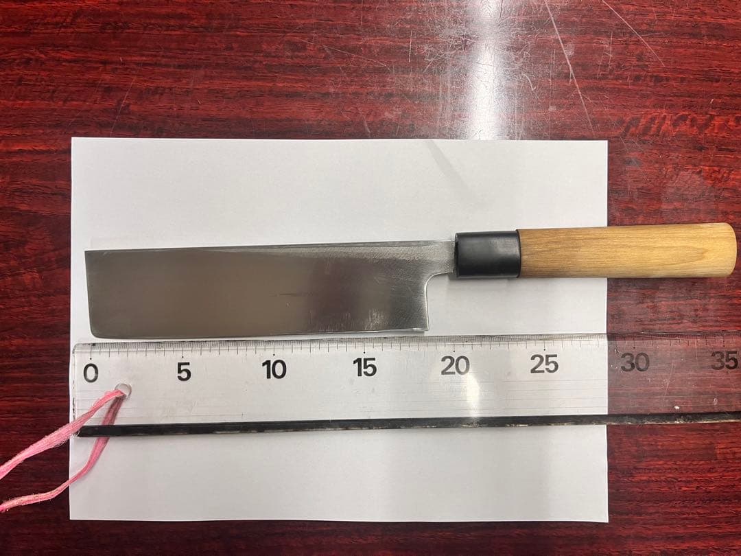 藤次郎 薄刃包丁 18cm 白紙鋼