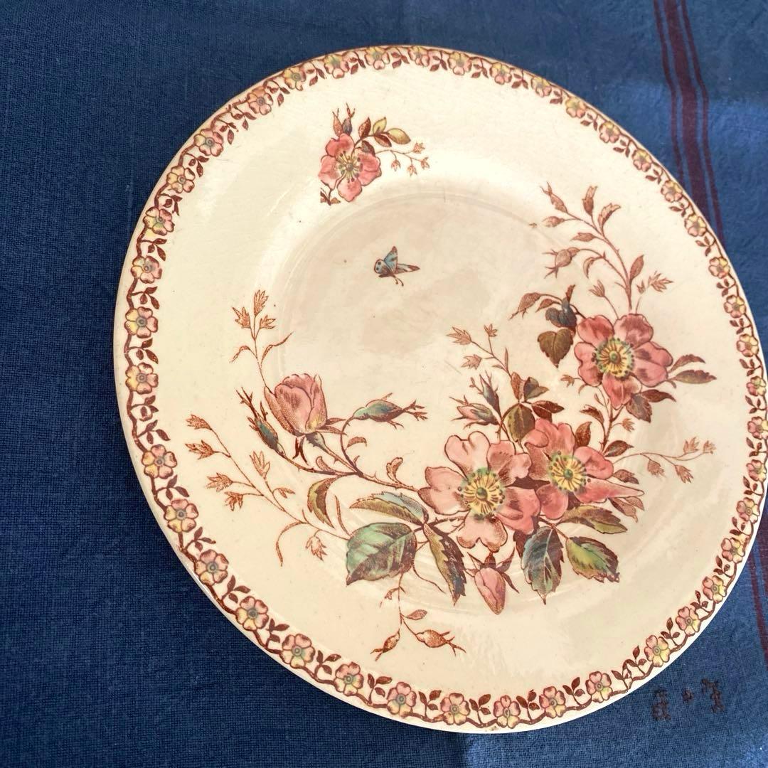 ジアンGIEN MAI メイ　平皿プレートフランスアンティーク