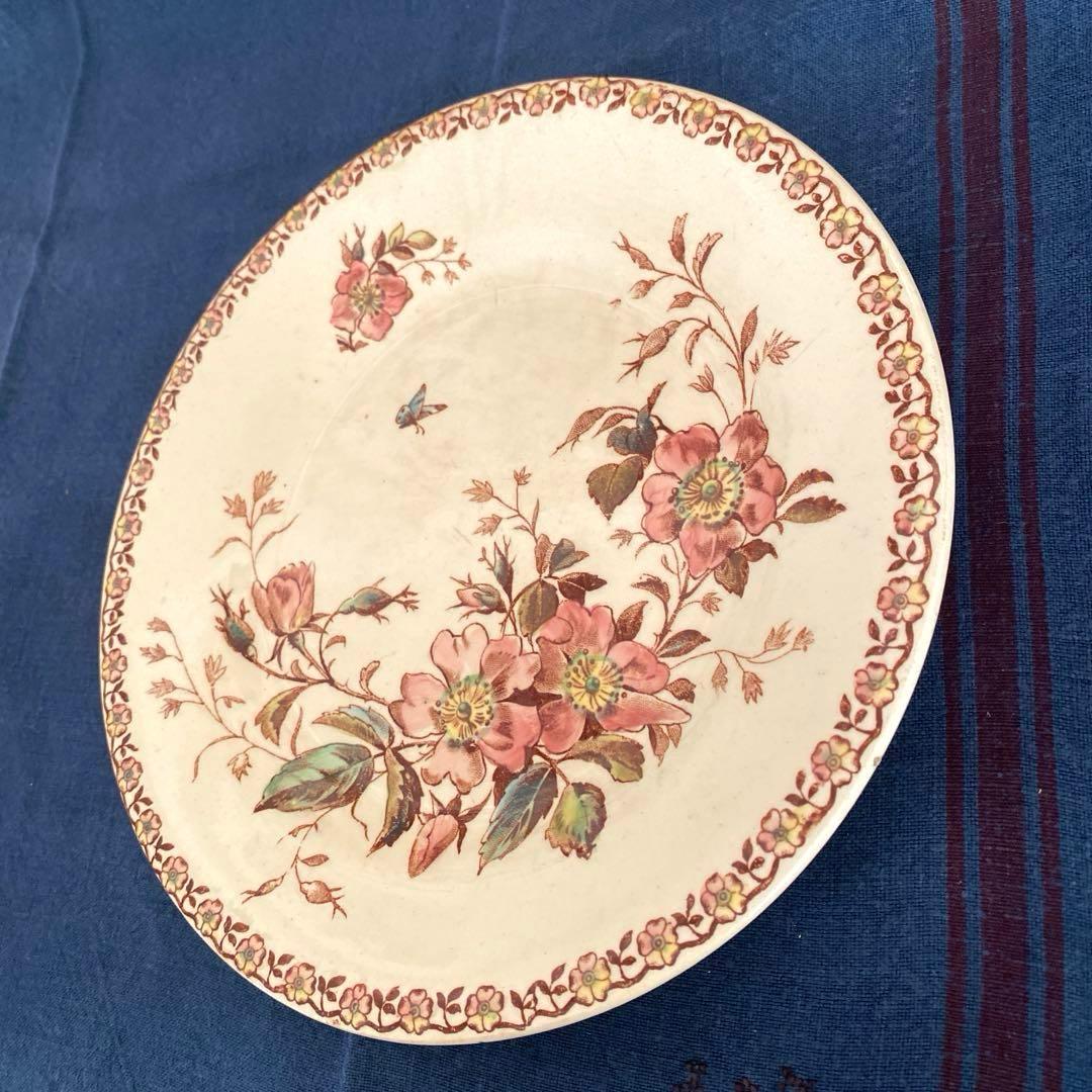 ジアンGIEN MAI メイ　平皿プレートフランスアンティーク